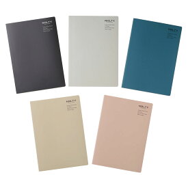 【1/9 20時〜 50%OFF】【サステナブルな進化系ノート】ライメックスノート ログタイプ NOLTY ノルティ A5 ブラック ライム ホワイト サンドピンク ソイルベージュ トロレイトブルー[NTL1211,NTL1212,NTL1213,NTL1214,NTL1215] rasl