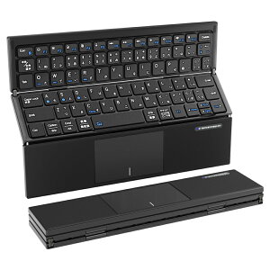Bluetooth �L�[�{�[�h �܂肽���� ���{��z�� iPad ���C�����X�L�[�{�[�h �^�b�`�p�b�h�t�� �u���[�g�D�[�X �L�[�{�[�h iOS Android Windows Mac iPhone ���^ Type-C�[�d�� ���[�ܕt�� �^�u���b�g �}���`�y