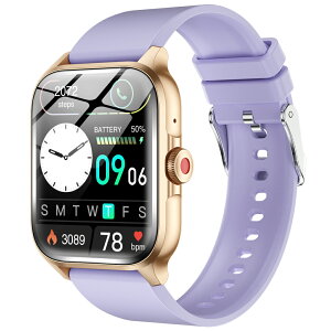 �X�}�[�g�E�H�b�` Bluetooth�ʘb 1.85�C���`���� �����_�f �S�� ���� �J�����[ ���N�Ǘ� �X�}�[�g�u���X���b�g ���X�g�o���h �r���v ���M�ʒm IP67�h�� ���� Siri �ċz �������� ���y�Đ� SOS ����