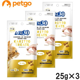 サンライズ AIM30 カリッとトリーツ チーズ味 25g×3個【まとめ買い】