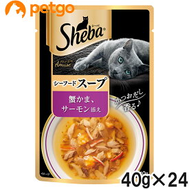 シーバ アミューズ お魚スープ ささみ添え 40g×24袋【まとめ買い】【あす楽】