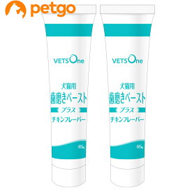 ベッツワン 国産 犬猫用歯磨きペーストプラス チキンフレーバー 45g【2個セット】