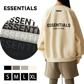 2点で60％OFF～ESSENTIALS FOG エッセンシャルズ トレーナー トップス メンズ スウエット ジャージ シンプル 男女兼用 ブランド レディース 春秋 冬 カジュアル 送料無料 新品[並行輸入品]