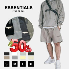 FOG ESSENTIALS エッセンシャルズ スウェットショーツ Fear Of God Essentials Sweat Shorts 春夏 ハーフパンツ 短パン 夏 正規品 男女兼用 送料無料[並行輸入品]