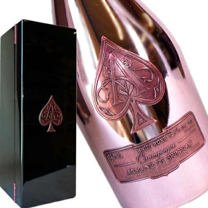 楽天市場】アルマン ド ブリニャック ブリュット ロゼ 木箱入り 750ml  