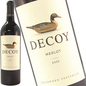 デコイ メルロ カリフォルニア 2023 ダックホーン 750ml