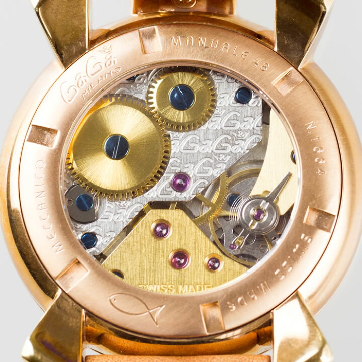 楽天市場 Gaga Milano Manuale 48mm Vintage ガガミラノ マニュアーレ 48mm ヴィンテージ 5011 ハンドメイド 柿谷曜一朗愛用モデル 国内正規品 正規販売店 ビンテージ 世界でこれ１本 限定品 新品 未使用 ダイヤモンドのノムラジュエリー