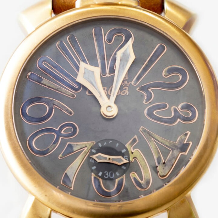 楽天市場 Gaga Milano Manuale 48mm Vintage ガガミラノ マニュアーレ 48mm ヴィンテージ 5011 ハンドメイド 柿谷曜一朗愛用モデル 国内正規品 正規販売店 ビンテージ 世界でこれ１本 限定品 新品 未使用 ダイヤモンドのノムラジュエリー