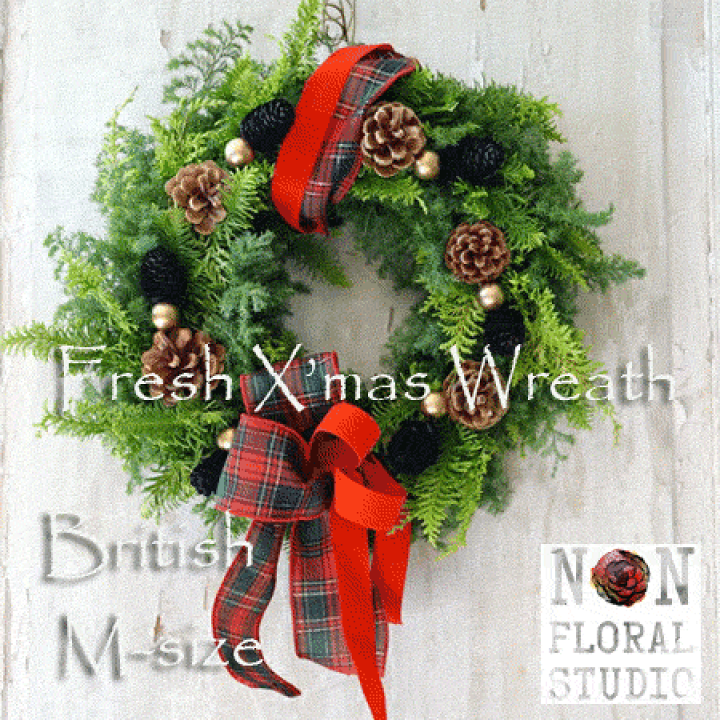 楽天市場】【予約販売】【生花】【クリスマスリース】ランキング1位