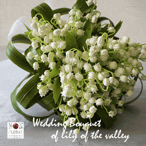K𑡂܂ EFfBOu[P XY wWedding bouquet of lily of the valleyxu[P EFfBO j LO 20 30  v[g CeAt[  COEFfB