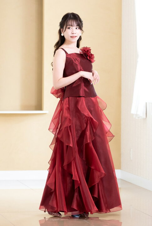演奏会用セパレートドレス】赤 