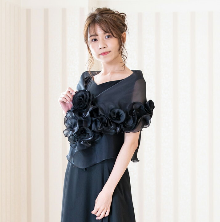 楽天市場】結婚式 フォーマル サテンオーガンジー 華ボレロ 母親 