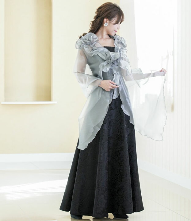 楽天市場 限定1000円offクーポン ステージ 衣装 レディース 華 ストール 結婚式 大判 オーガンジー 演奏会 舞台衣装 パーティー カラオケ衣装 大きいサイズ 母の日 黒 赤 白 女性 即日発送 日本製 あす楽 633 演奏会衣装製作 ノンプレステージ