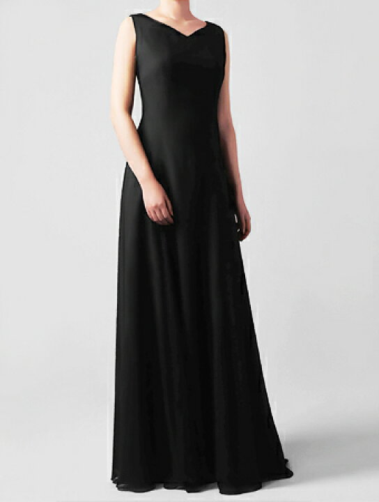楽天市場 ロングドレス 演奏会 黒 演奏会用ドレス 日本製 ジョーゼット ブラック ドレス 演奏会用ロングドレス 発表会 ワンピース 大人 フォーマル 大きいサイズ 即日発送 あす楽 フォーマルドレス Asuraku Op3555 演奏会衣装製作 ノンプレステージ