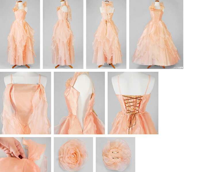 楽天市場】演奏会用ドレス ホルターネック オーガンジーのドレス 演奏  