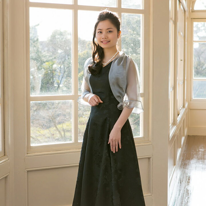 楽天市場】【安心の日本製】結婚式 母親 花嫁 母 ロングドレス 薔薇柄  