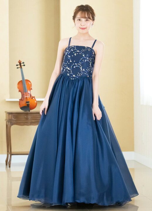 楽天市場】演奏会用ドレス 演奏会 スパン レース ロングドレス 2  