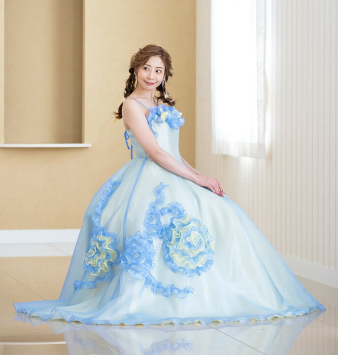 楽天市場】演奏会用ドレス 演奏会 ドレス コルセット型 花 ロング  