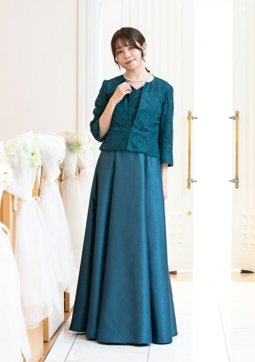 楽天市場】【安心の日本製】マザーズドレス ロングドレス 結婚式 親族  