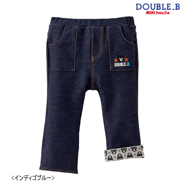楽天市場】ダブルB(ミキハウス) Double B by MIKIHOUSE 裾折り返し総柄 