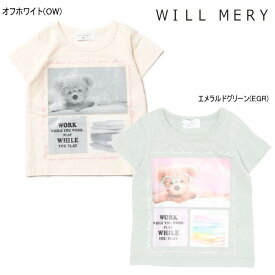 セール30％OFF ウィルメリー Will Mery　フォトプリント半袖Tシャツ 女の子 【メール便限定送料無料】【メール便発送の都合上、送料別商品との同梱発送は出来ません（可能な場合に限りご対応致します）】 キッズ ベビー