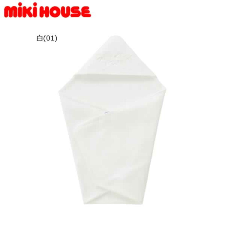 楽天市場】ミキハウス MIKIHOUSE ニットガーゼアフガン（おくるみ 