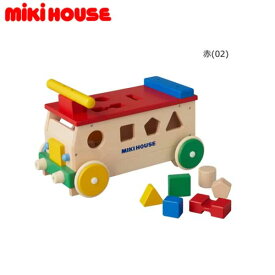 ミキハウス MIKIHOUSE パズルバス 箱付 男の子 女の子 おもちゃ 日本製 ベビー キッズ