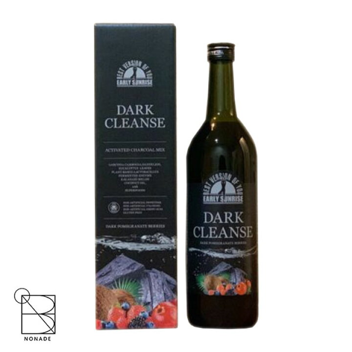 楽天市場】DARK CLEANSE ダーククレンズ 710ml 最新チャコールドリンク  