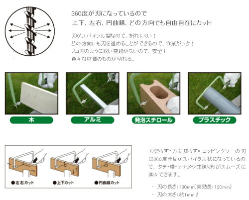 楽天市場 選りすぐり の工具日曜大工 Diy の強い味方 鋸 のこぎり のコーナー各種ノコギリが揃ってます 糸鋸 ノコギリ フリーウェイコッピングソー 曲線の切断等に ノナカ金物店 楽天市場 選りすぐり の工具日曜大工 Diy の強い味方 鋸 のこぎり のコーナー各種ノコギリが揃ってます 糸鋸 ノコギリ フリーウェイコッピングソー 曲線の切断等に ノナカ金物店