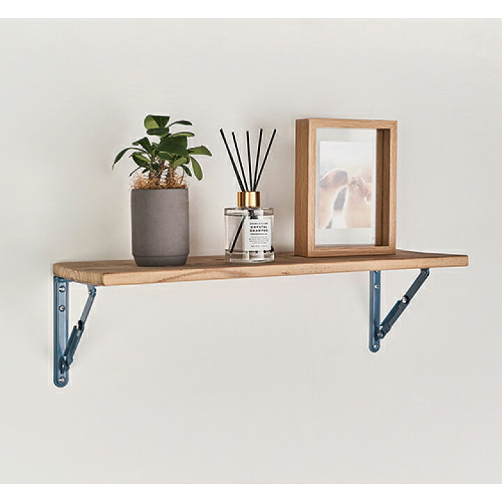 折りたたみ式 棚受け金具 200mm（20cm）左右2本セット ネジ付き 折り畳み式 ホワイト ブラック グレー ブラウン L字型 ブラケット  おしゃれ アンティーク調にも 頑丈 レトロ アイアン 金物 棚受 壁 棚 tana L字型 DIY ウォールシェルフ | ノナカ金物店 折りたたみ式棚ブラケット 鉄製三角形直角折りたたみ棚ブラケット マルチカラー 200-400mm 4個パック