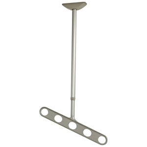 ホスクリーン 軒天用物干 2本セット ステンカラー/ダークブロンズ/ピュアホワイト ZAN-0450/0650/0750/1150型  斜めアームタイプ 送料無料 物干し金物 物干し金具 天井吊り下げタイプ 洗濯物干