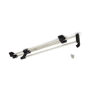 スライドコートハンガー W型 350mm スライドハンガー 引き出し式 スライド式 ハンガー 押入れハンガー 衣類ハンガー おしゃれ 押入れ クローゼット 押入 押し入れ 収納 格納式クローゼット 引