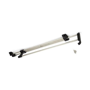 スライドコートハンガー W型 450mm スライドハンガー 引き出し式 スライド式 ハンガー 押入れハンガー 衣類ハンガー おしゃれ 押入れ クローゼット 押入 押し入れ 収納 格納式クローゼット 引