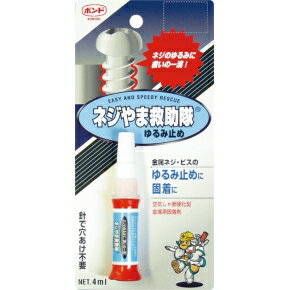 ネジやま救助隊ネジのゆるみに救いの一滴!
