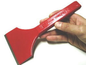 モクバ カットチゼル 90mm 平鏨 平打金 平タガネ ひらたがね メール便可 小山刃物製作所 ブロック レンガ割り 石材 ピータイルはがし スクレイパー 鉄板の切断 道路標識ラインファルト ボル