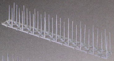 楽天市場 鳩よけ フン害防止マットa型 ハトプロテクター 長さ600ミリ 高さ103ミリ グレー色 鳥がとまるのを防ぐ ノナカ金物店