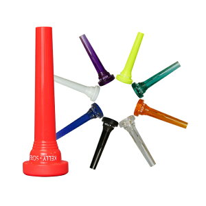 ケリー : トランペットマウスピース 7C トップ10カラー 全10色【樹脂製!】