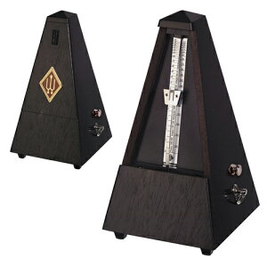 ウィットナー : 木製メトロノーム 【819】 オーク・ブラック つや消し仕上げ