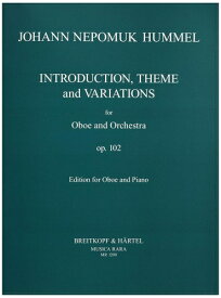 フンメル　：　序奏とテーマ、変奏　Op.102