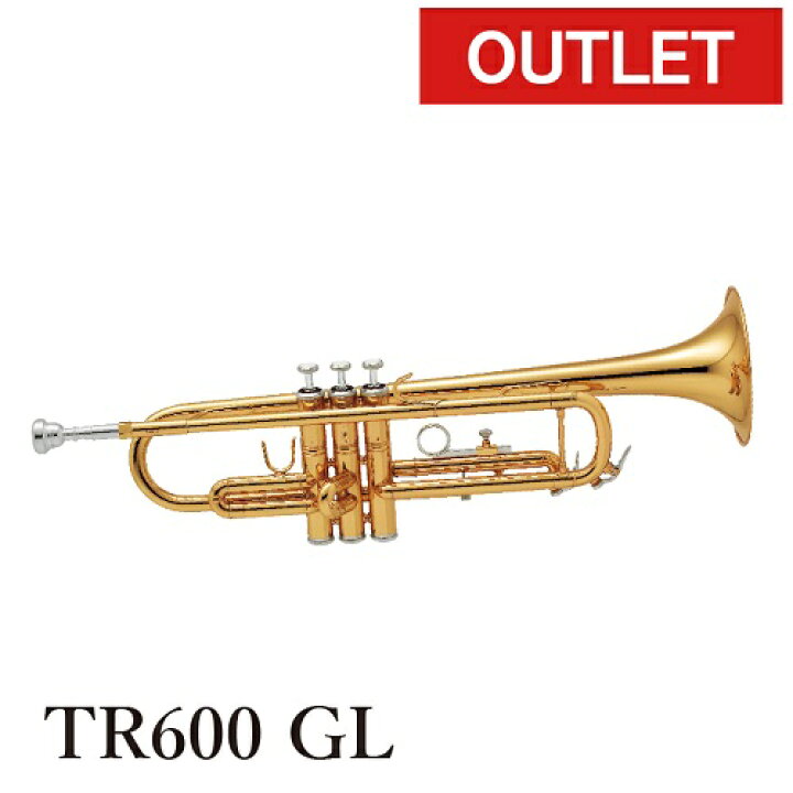 楽天市場】【訳アリ特価】バック ： B♭トランペット TR600 GL 