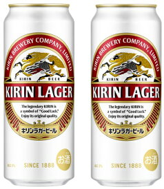 ギフト プレゼント クリスマス 父の日 家飲み ビール キリン ラガー 500ml缶 6缶パック×4入 2ケース48本入り キリンビール 送料無料