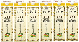 果実酒用 ブランデー チョーヤ ブランデー VO パック 1.8L 6本 和歌山県 チョーヤ梅酒 梅酒 チョーヤ