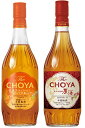 ギフト プレゼント クリスマス お中元 母の日 家飲み リキュール 梅酒 ギフトセット CHOYA CRAFT FRUIT 700ml & CHOYA 紀州南高梅原酒 720ml ギフトセット 1セット2本入り 一部地域送料無料