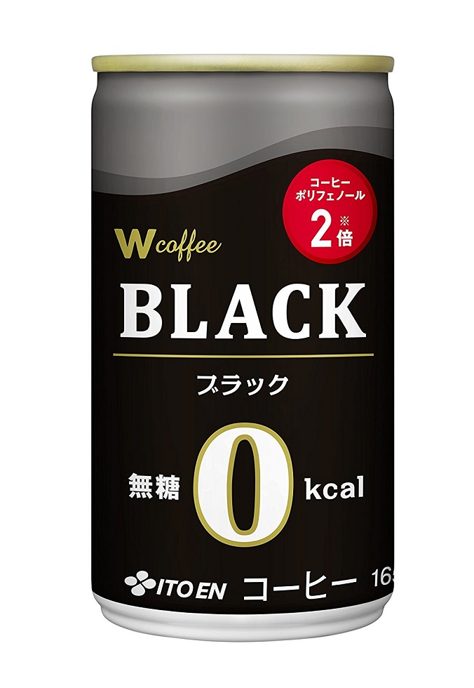 コーヒー飲料 伊藤園 Ｗコーヒー ブラック 165g缶 30本入1ケース単位 伊藤園
