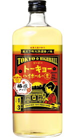 ギフト プレゼント クリスマス 父の日 家飲み リキュール トーキョーハイボールの素 梅風味 720ml瓶 2ケース12本入 合同酒精