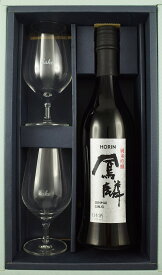 【父の日 ギフトにも】純米吟醸酒 鳳麟 純米吟醸 720ml瓶 1本＆SAKE専用グラス2個付　京都 やや辛口 月桂冠