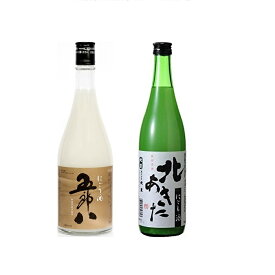 ギフト プレゼント クリスマス 父の日 家飲み ヤマト運輸 菊水 五郎八と北あきたにごり酒 飲み比べセット ごろはち きたあきた 各720ml×2本セット 化粧箱入り※関東・関西・中部地域は送料無料