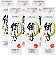 ギフト プレゼント クリスマス 父の日 家飲み 焼酎 米焼酎 繊月 パック 20°1.8L 6本 箱なし 熊本県 繊月…
