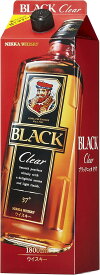 ウィスキー アサヒ ブラックニッカ クリアブレンド 1.8L 紙パック 1本 アサヒビール