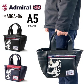 【あす楽】 Admiral アドミラル フェイクレザーミニトートバッグ ラウンドバッグ カートバッグ 合成皮革 ブランド刺繍 手持ち 軽量 ゴルフ アウトドア 旅行 撥水 おしゃれ タウン カジュアル 男女兼用 ADGA-06 【ギフト】 【父の日23】